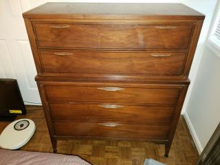 Vintage Kent Coffey Tempo Chest Of Drawers Danish Mid Century Modern