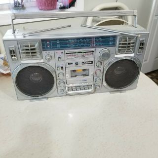 Rare Vintage Lasonic Model Trc - 920 Short Wave Radio Cassette.