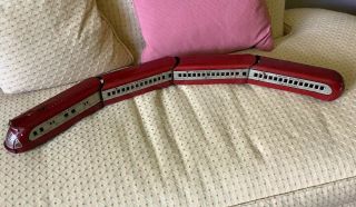 Vintage Marx Tin Electric Streamliner Train Set Union Pacific Articulate M - 10005
