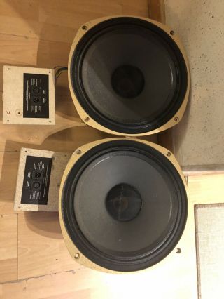 Tannoy 3805 Puma 15 Inched Concentric Speakers Set Of Two With Crossovers