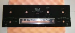 Mcintosh Ma6100 Front Glass