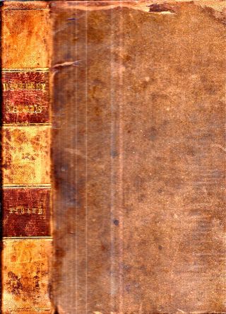 1836 Fine Leather The Pirate Sir Walter Scott Shipwreck Famous Pirate John Gow