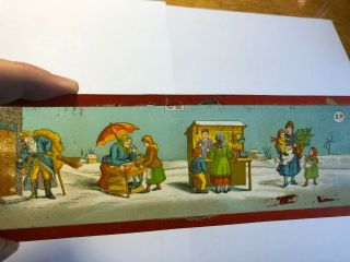 Great For Stained Glass Projects Vintage Colorful 19th Cen Magic Lantern Slides
