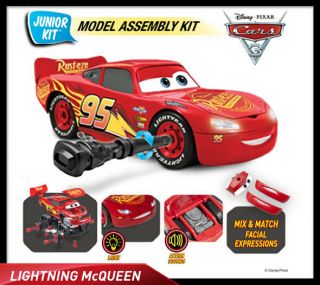 Revell Junior Kit Cars 3 Lightning Mcqueen Snap Model Kit Action Figure