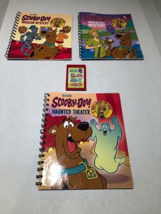 Set Of 3 Scooby Doo Story Reader Book Cartridge Leappad Fisher Price Publication