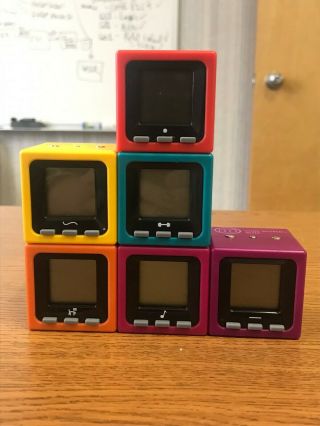 Cube World Stick People Set Of 6 Series 1,  2 Slim,  Scoop,  Whip,  Dodger,  Mic,  Hans
